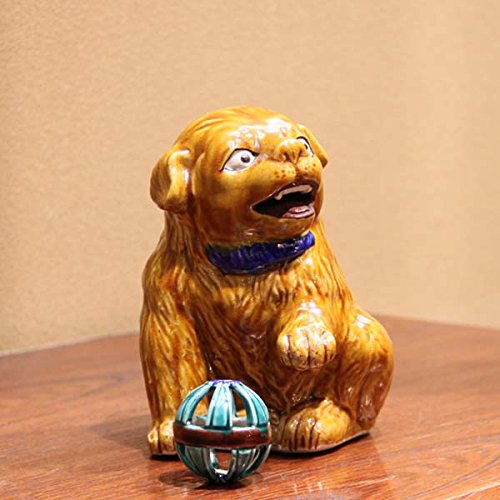 Amazon.co.jp: 浅蔵五十吉 九谷焼 干支置物 戌 : ホーム＆キッチン